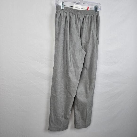 Alfred Dunner Comfort Waist Pants Women's 8 Proportioned Short Gray Pull On NWT - Picture 10 of 16